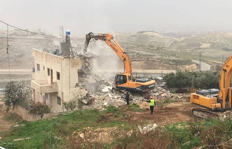 Israel Hancurkan Rumah Warga Palestina di Issawiya