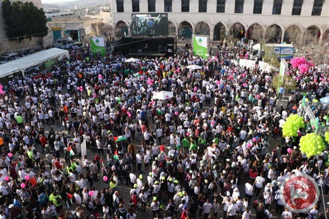 Enam Ribu Warga Palestina Ikuti Gerakan Maraton Nasional