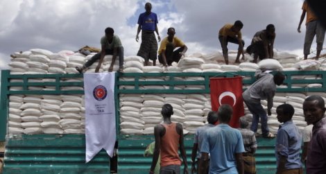 Turki Distribusikan Bantuan Kepada Korban Kekeringan di Ethiopia