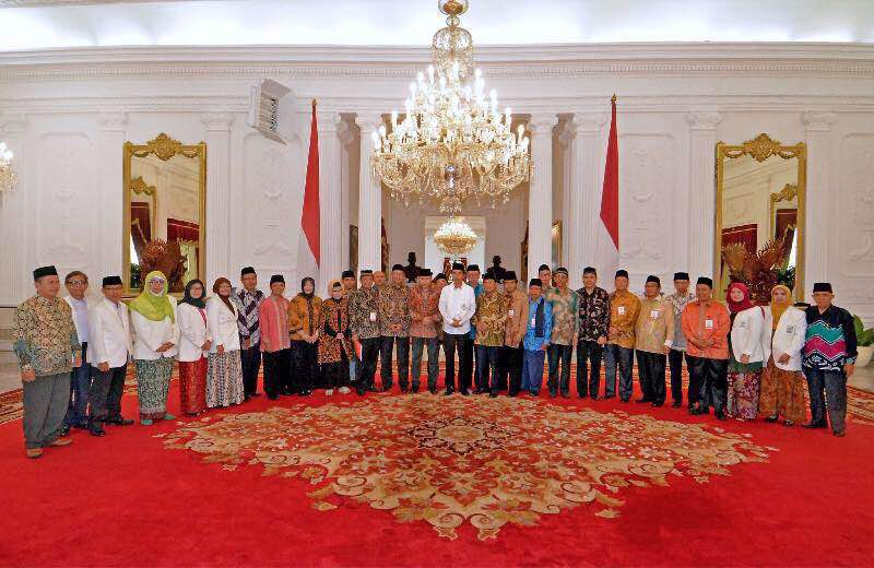 Bertemu Jokowi, Bakomubin Sampaikan Pentingnya Persatuan Umat