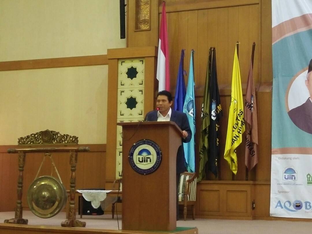 Wakil Rektor UIN Jakarta Resmi Membuka Olimpiade Qur’an Jilid II Se-Indonesia