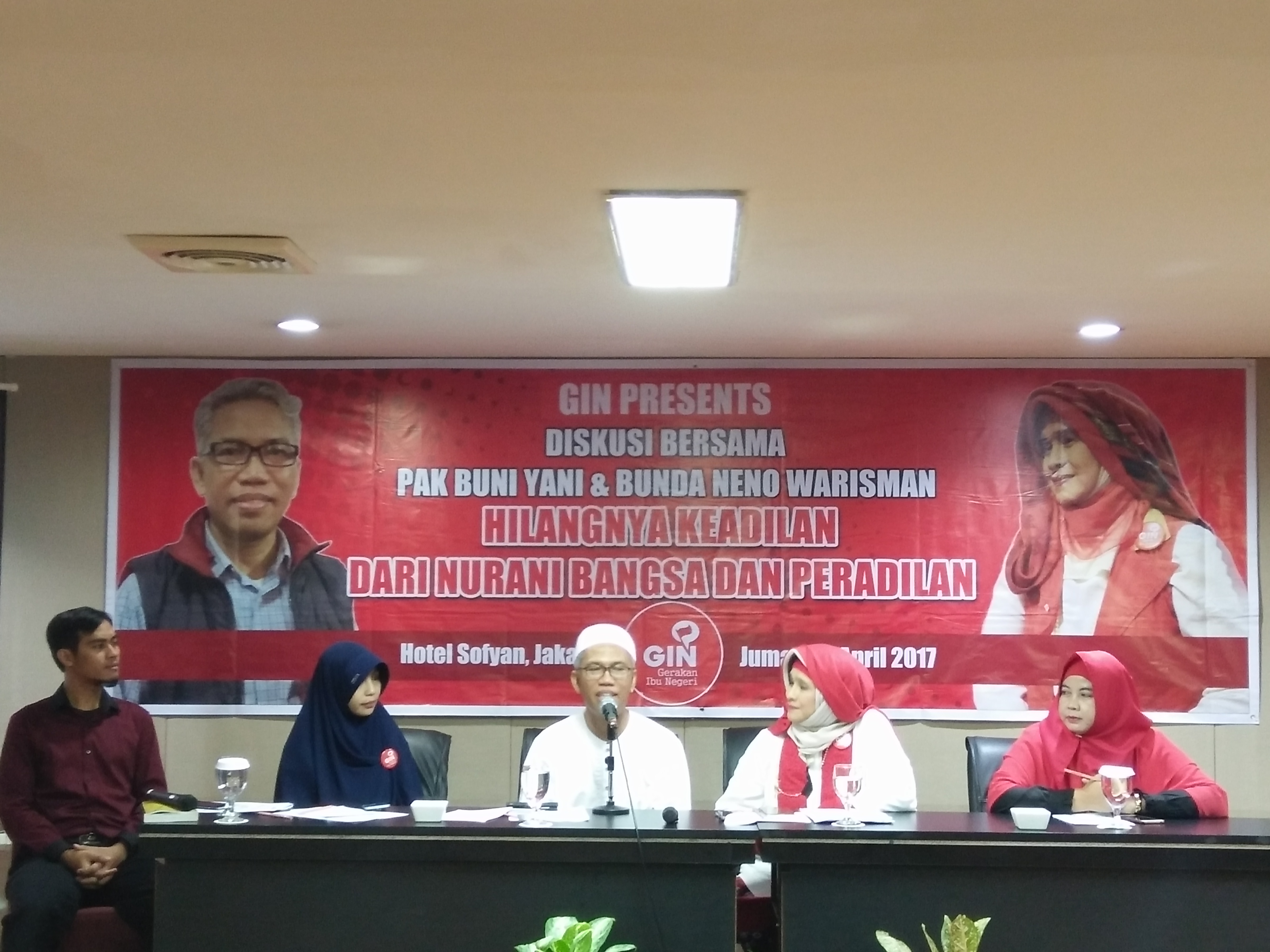 GIN Serahkan Surat Dukungan ke Pengadilan Negeri Jakarta Utara