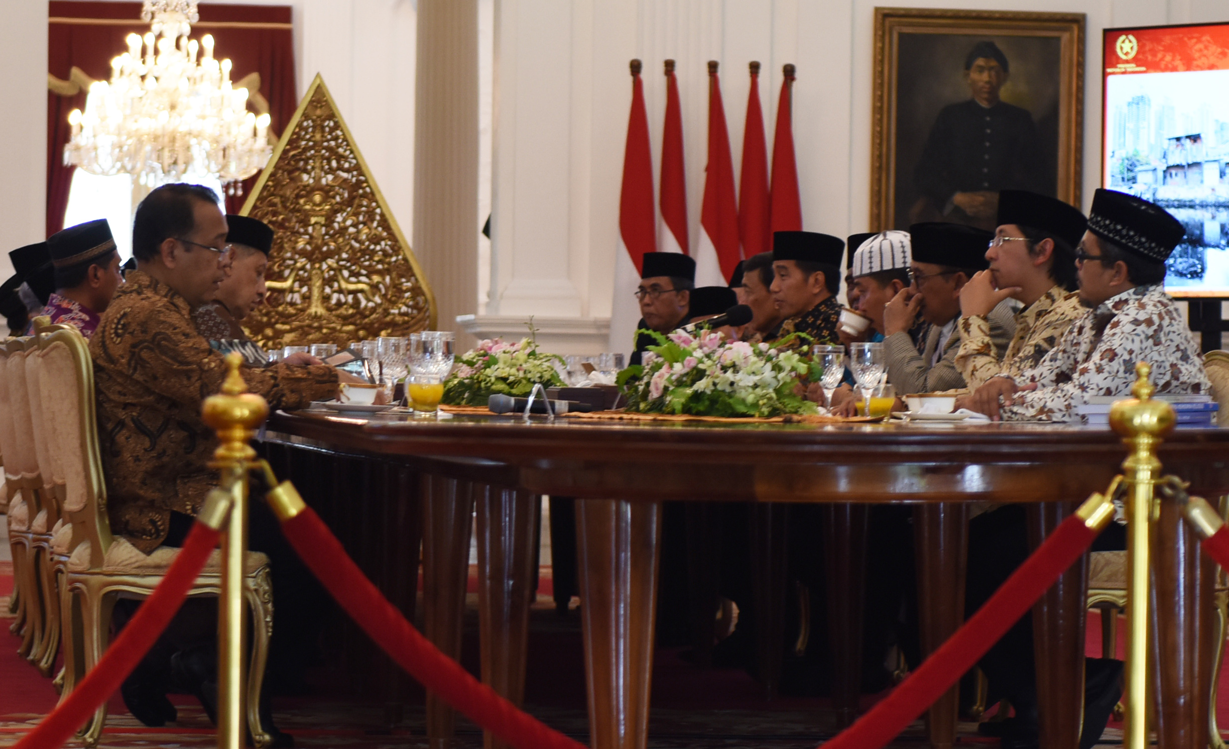 Presiden Jokowi Sampaikan Penghargaan dan Apresiasi Kepada Para Ulama Indonesia