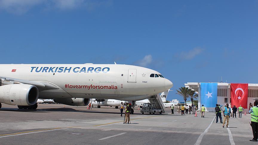 Turkish Airlines Salurkan 60 ton Bantuan Kemanusiaan ke Somalia