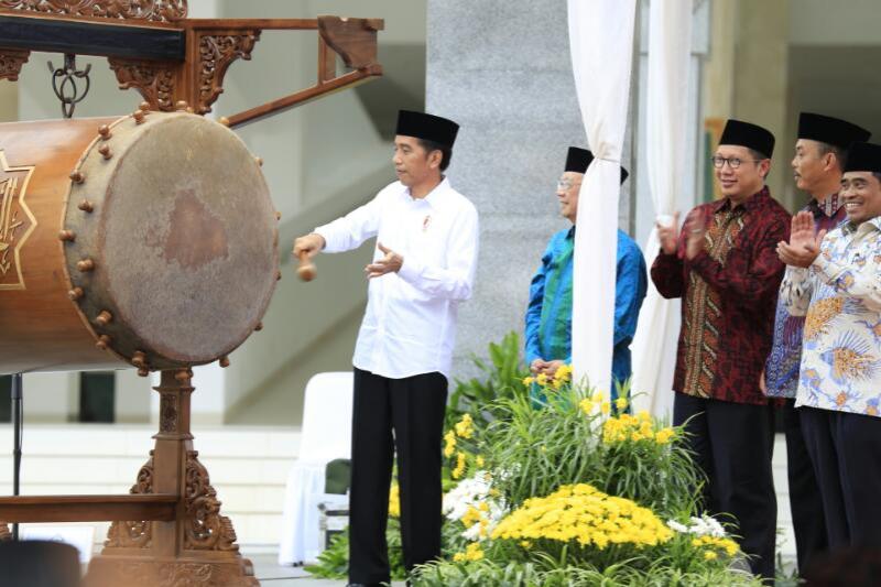 Presiden Resmikan Masjid Raya KH Hasyim Asy’ari Jakarta
