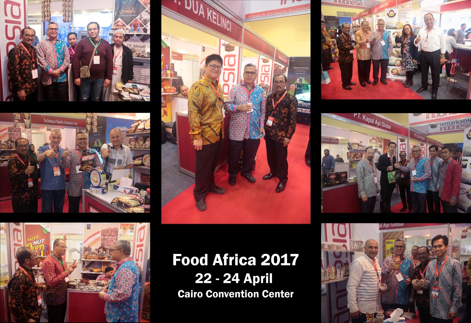 Produk Indonesia Hadir dalam Pameran Food Africa 2017 di Kairo