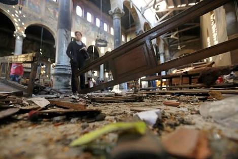 Presiden Abbas Kutuk Pemboman Gereja Koptik di Mesir