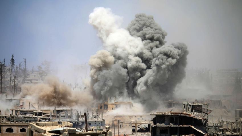 Serangan Udara Anti-ISIS AS Bunuh Puluhan Warga Sipil Suriah