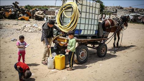 Krisis Air Perburuk Kondisi Pengungsi Palestina Di Suriah