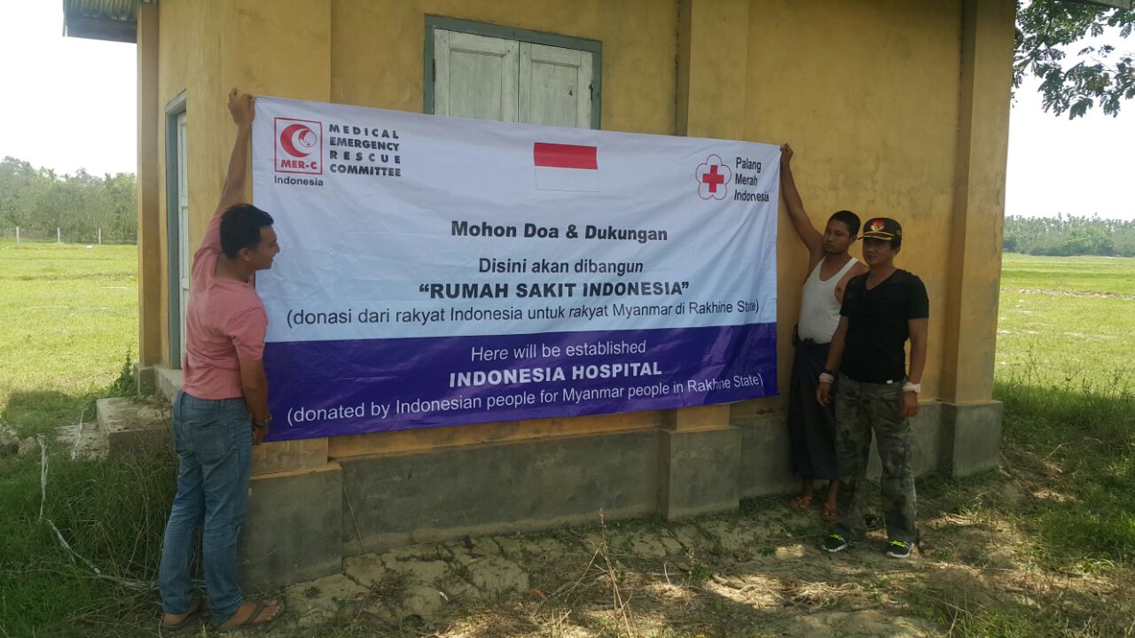 Pembangunan RS Indonesia di Myanmar Mulai Uruk dan Pemagaran