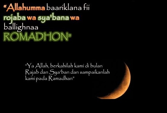 Sya’ban Datang Ramadhan Pun Menjelang