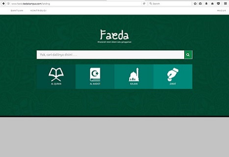 Faeda, Aplikasi Khazanah Islam Media Perekat Umat