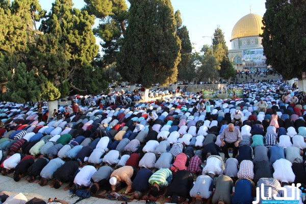 Sekitar 90 Ribu Jamaah Hadiri Shalat Idul Fitri di Al-Aqsha