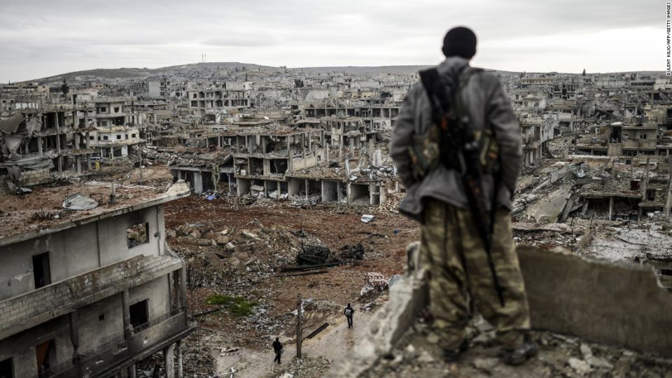 Oposisi Suriah Dukungan Turki Serang Desa Kurdi di Kobane