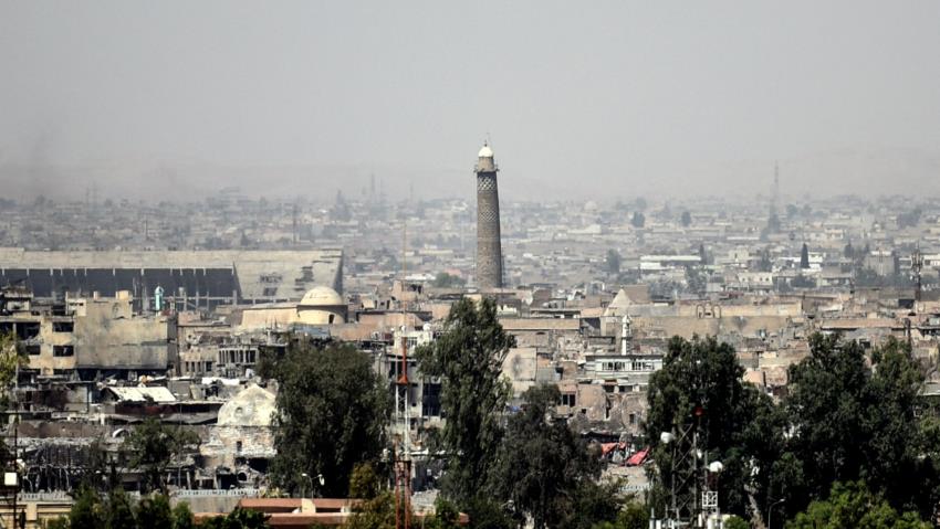 Masjid Mosul Ikon “Khilafah” ISIS Dilaporkan Hancur