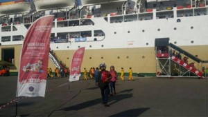 Layanan Gratis Kapal Laut Untuk Pesepeda Motor dari Semarang
