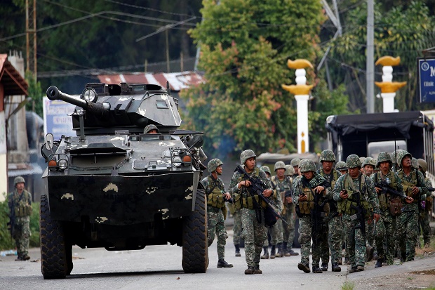 Filipina Kirim 525 Tentara ke Marawi Tambah Kekuatan Hadapi Maute