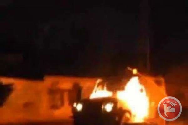 Kendaraan Militer Israel Terbakar Saat Bentrokan di Hebron