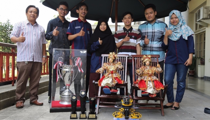Al-Fatih Robot Pemadam Api UGM Akan Wakili Indonesia ke Kontes di AS