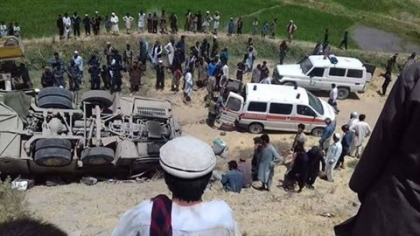 Kecelakaan Bus di Afghanistan, 14 Tewas 20 Luka-luka