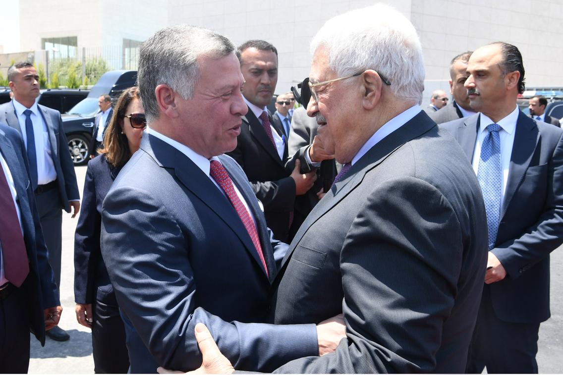 Raja Yordania Bertemu Presiden Palestina Bahas Al-Aqsha