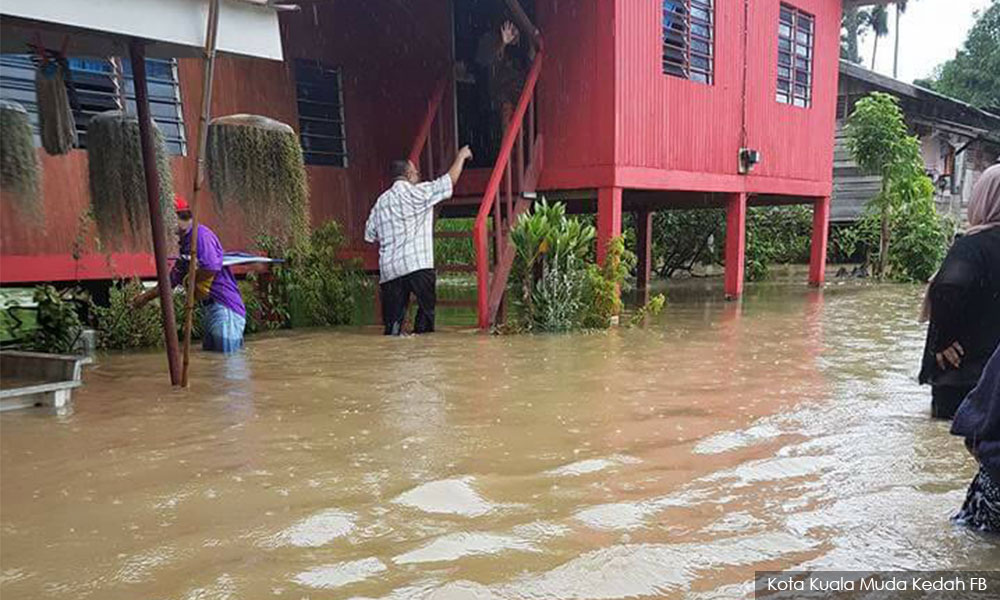 Korban Banjir Bandang di Kedah Naik Jadi 1.000 Orang