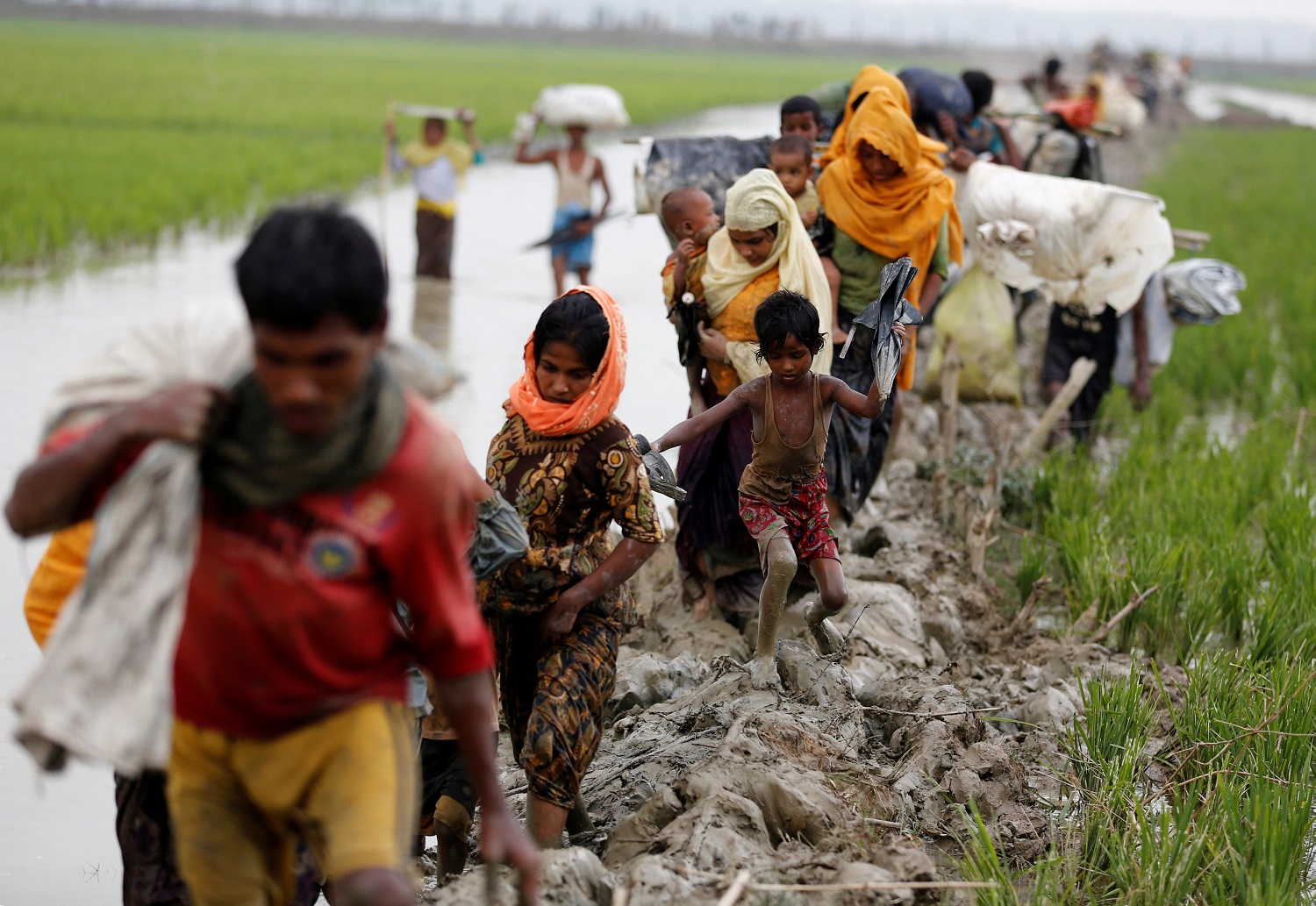 Lima Anak Muslim Rohingya Tenggelam Di Perbatasan Bangladesh