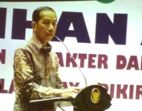 Jokowi Hadiri Penutupan Pelatihan Guru PAUD SE- DKI Jakarta di JIC