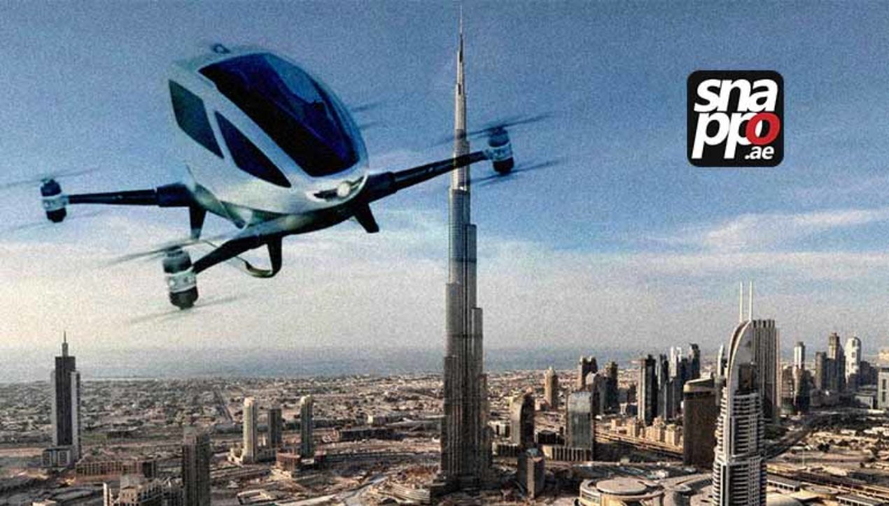 Dubai Uji Coba Taksi Terbang Pertama di Dunia