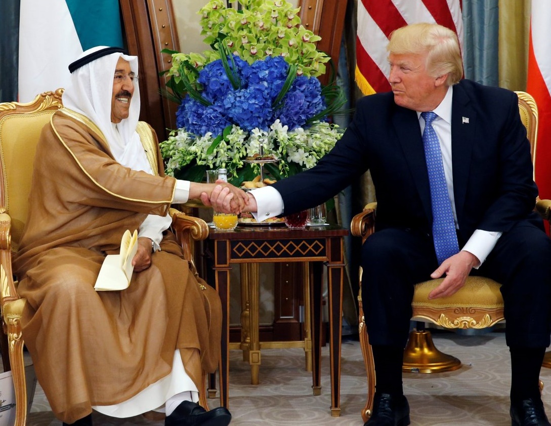 Emir Kuwait ke AS Temui Trump Bicarakan Qatar