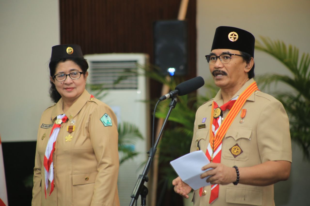 Adhiyaksa Lantik Ketua Pinsaka Bakti Husada 2014-2019