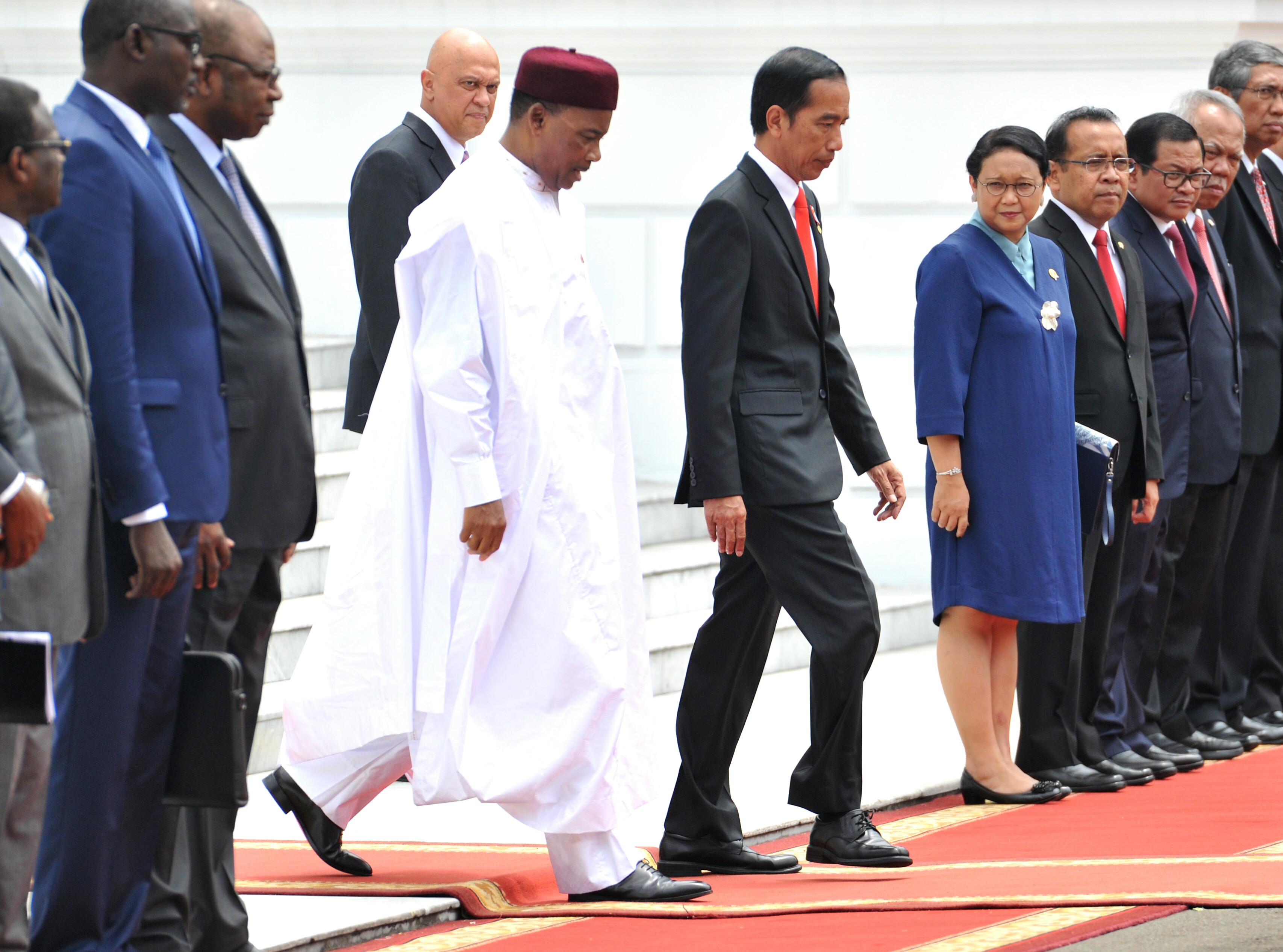 Terima Kunjungan Presiden Niger, Jokowi Berharap Terus Tingkatkan Kerja Sama