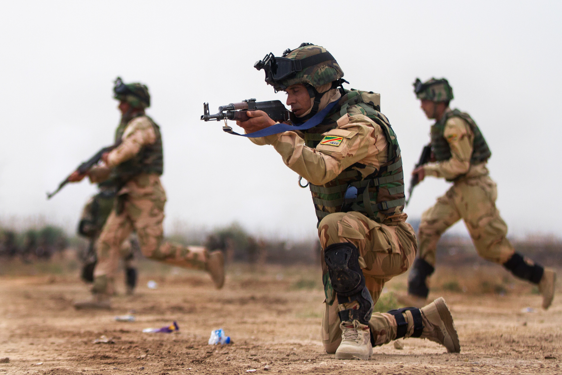 Desak ISIS, Pasukan Irak Maju dari Empat Arah