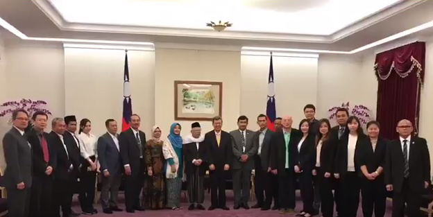 Delegasi Halal MUI Diterima Wapres Taiwan
