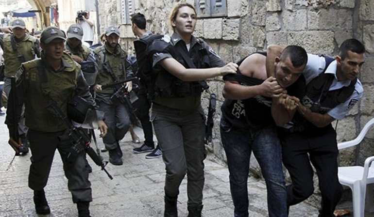 Pasukan Israel Tahan 10 Orang Palestina dari Tepi Barat