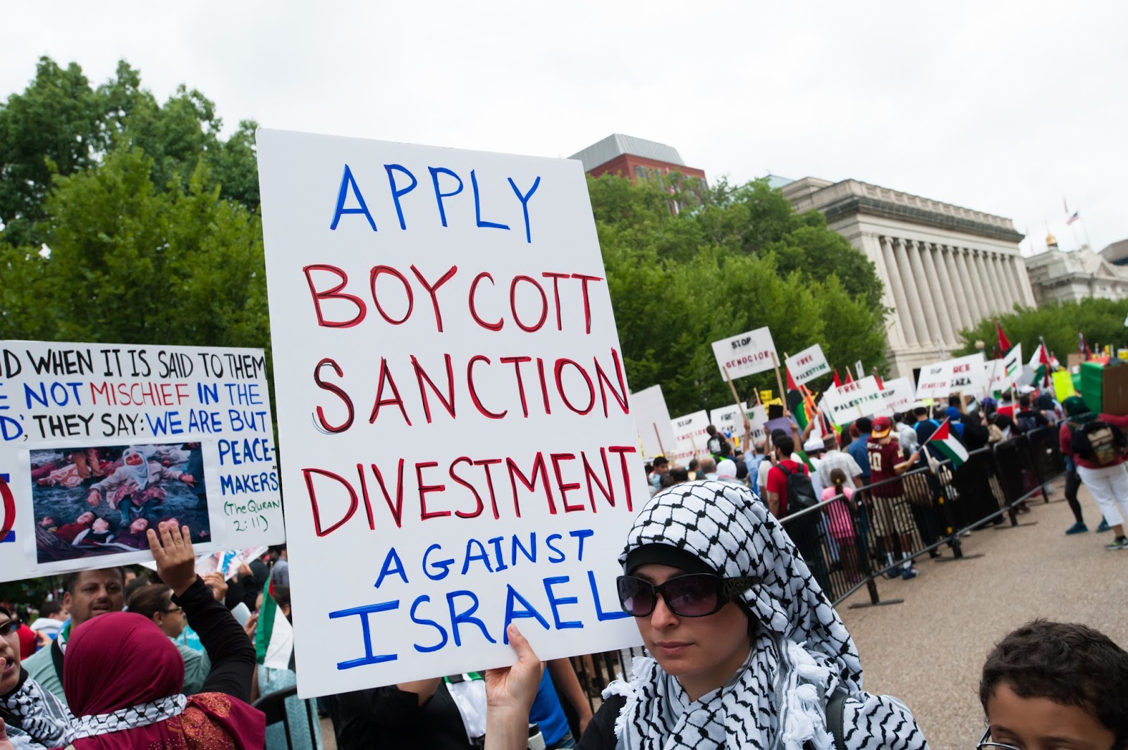 Langgar Konstitusi AS, Jika Korban Badai Dilarang Dukung Boikot Israel