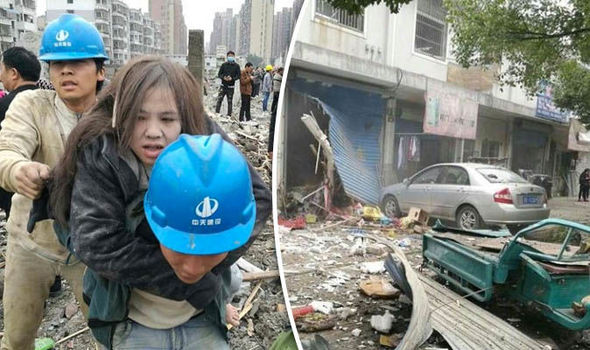Dua Tewas, Puluhan Terluka dalam Ledakan Dahsyat di Cina