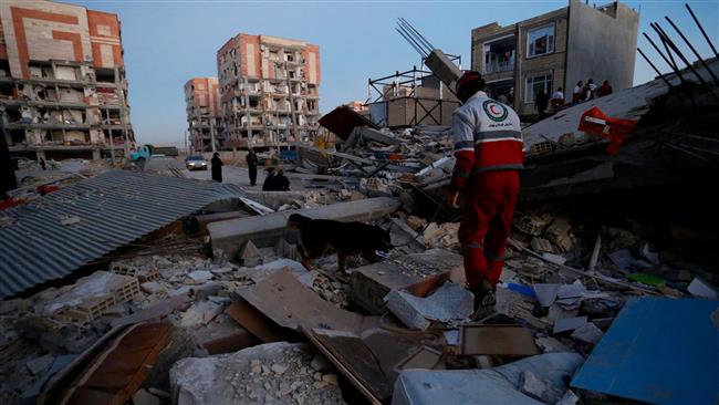 AS Blokir Dana Bantuan untuk Korban Gempa Iran