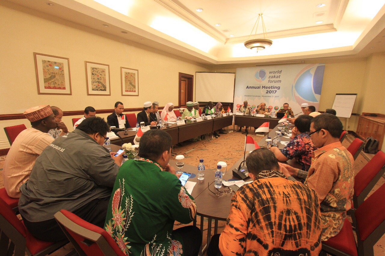 Pertemuan Forum Zakat Dunia di Surabaya