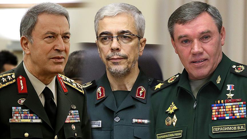 Panglima Tentara Turki, Iran dan Rusia Bertemu Sebelum KTT
