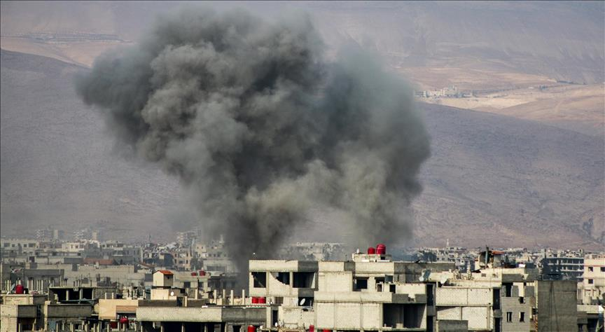 Serangan Udara Pasukan Suriah Bunuh 18 Orang di Ghouta