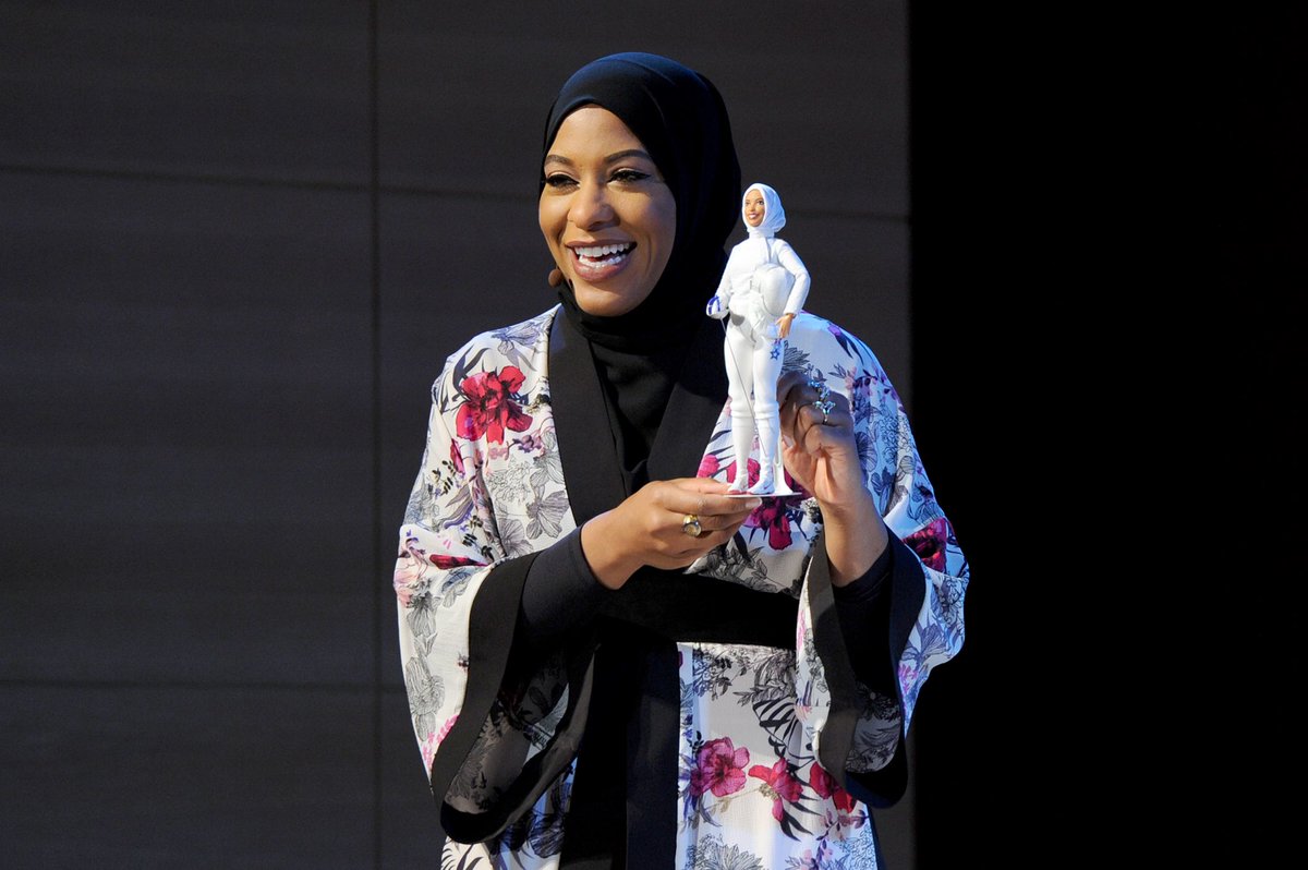Barbie Berhijab Pertama untuk Hormati Atlet Anggar AS Ibtihaj Muhammad