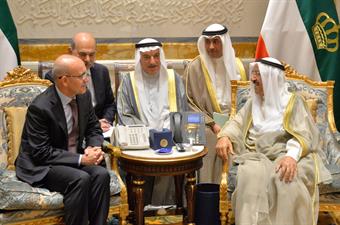 Emir Kuwait-PM Turki Bertemu bahas Krisis Teluk