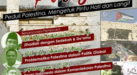 Akhir Tahun 2017, AWG NTT Adakan Doa untuk Palestina