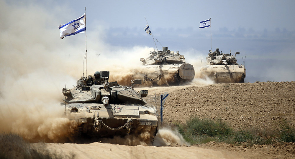 Tank dan Pesawat Israel Serang Pos Militer di Gaza