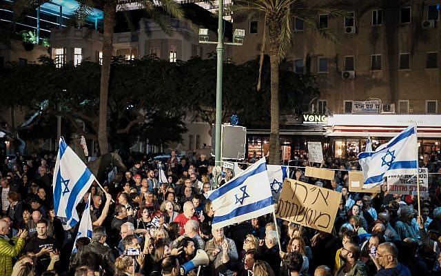 Puluhan Ribu Warga Israel Turun di Tel Aviv Lawan Korupsi Pemerintah
