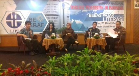 Pemerintah Kurang Apresiasi Profesi Penulis Indonesia