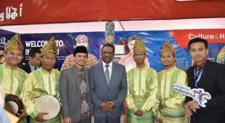 PM Sudan Kunjungi Stand Indonesia di IFK