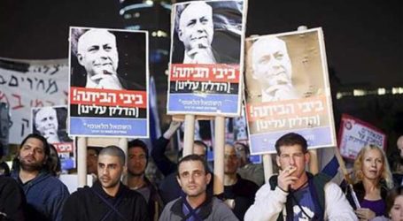 Saat Warga Israel Protes Melawan Korupsi Netanyahu
