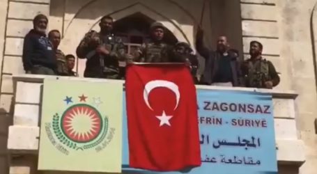 Pasukan Turki dan FSA Kuasai Pusat Kota Afrin